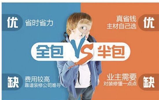 房子裝修是半包好還是全包好？哪種更省錢省心？